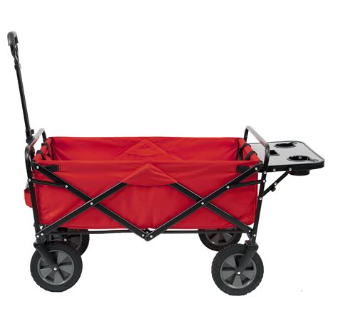 mac sports folding wagon with table